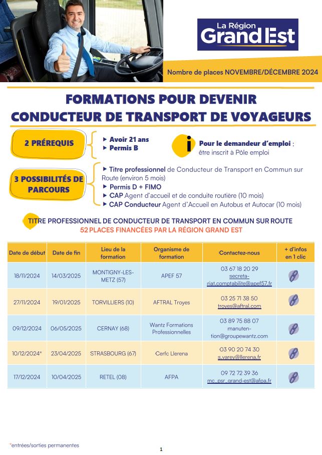 image plaquette formations conducteur transport voyageurs